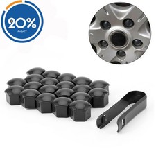 20x Radschrauben Radmutter Bolzen Kappen Abdeckung 17mm Abdeckungen Felgenmutter