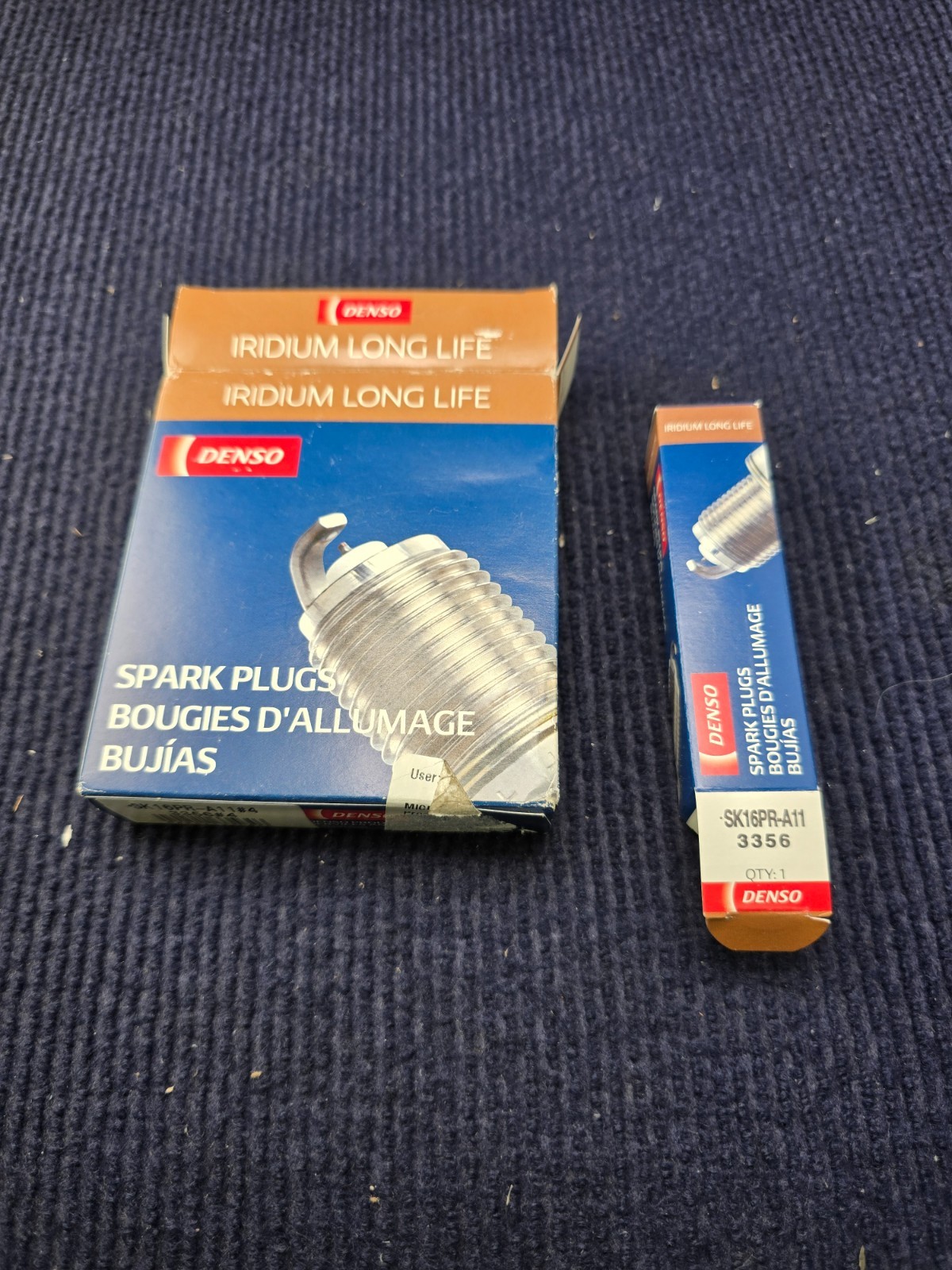 QTY 4 Denso SK16PR-A11 Iridium Long Life Spark Plugs Fits 06-09 Hyundai Sonata