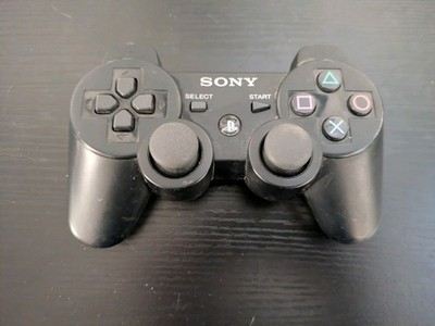 Authentic Sony Playstation 3 PS3 Genuine OEM Dualshock Ps3 Black Controller