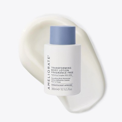 AMELIORATE Transforming Body Lotion ohne Duft 300ml für Keratosis pilaris