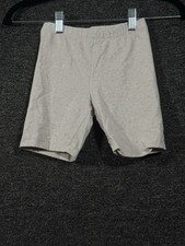 Wonder Nation Girls Beige Shorts Floral Pattern Size M 7/8