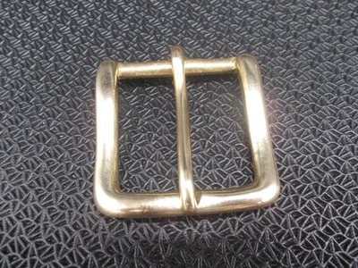 SOLID CAST [ 1-1/2" or 40 mm ]BRASS WEST END BELT / STRAP BUCKLE