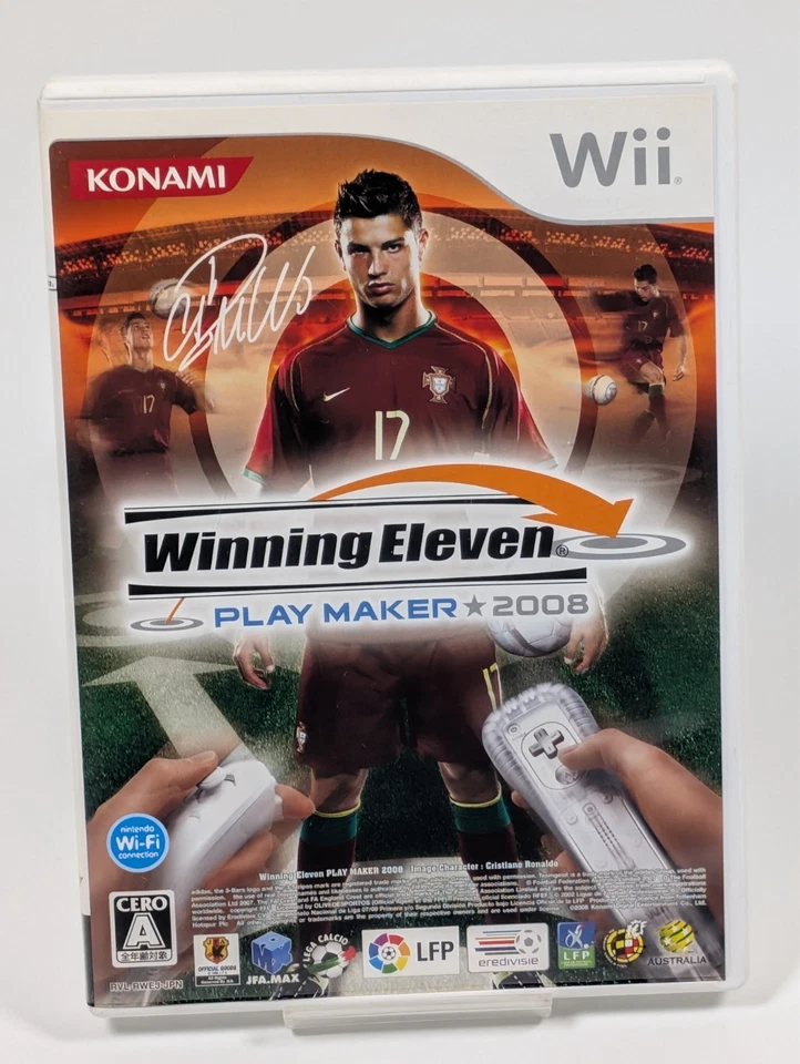 Winning Eleven Play Maker 2008 Konami Nintendo Wii Japanese Ver. Used Test OK - Image 2 of 4