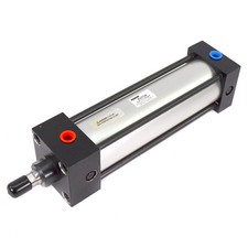 NEW Speedaire 5UYU9 Double Acting Air Cylinder6" Stroke 2" Bore 1/4" NPT Port