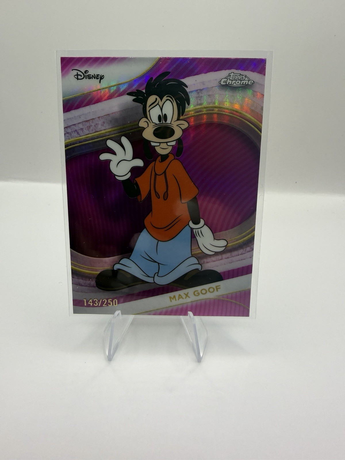 Max Goof 2025 Topps Chrome Disney #33 Refractor Price Guide