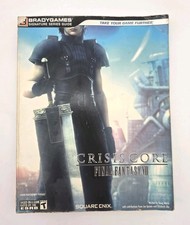 Crisis Core:Final Fantasy VII BradyGames Official Strategy Guide-Paperback-Used