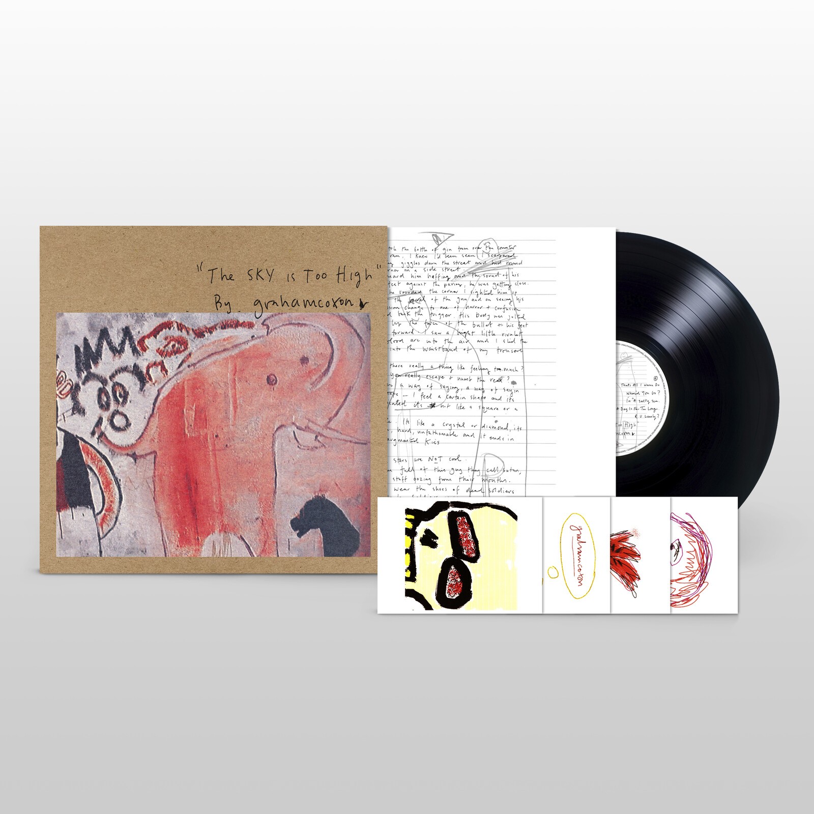 Graham Coxon - The Sky Is Too High Vinyl 12"" Album - Pre-sale - Image 4