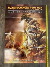 Warhammer Online Age Of Reckoning Poster Large Mythic Entertainment Video Game