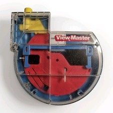 View Master 3D Dimension Viewer Blue MFG In Portland Oregon Includes Four Reels