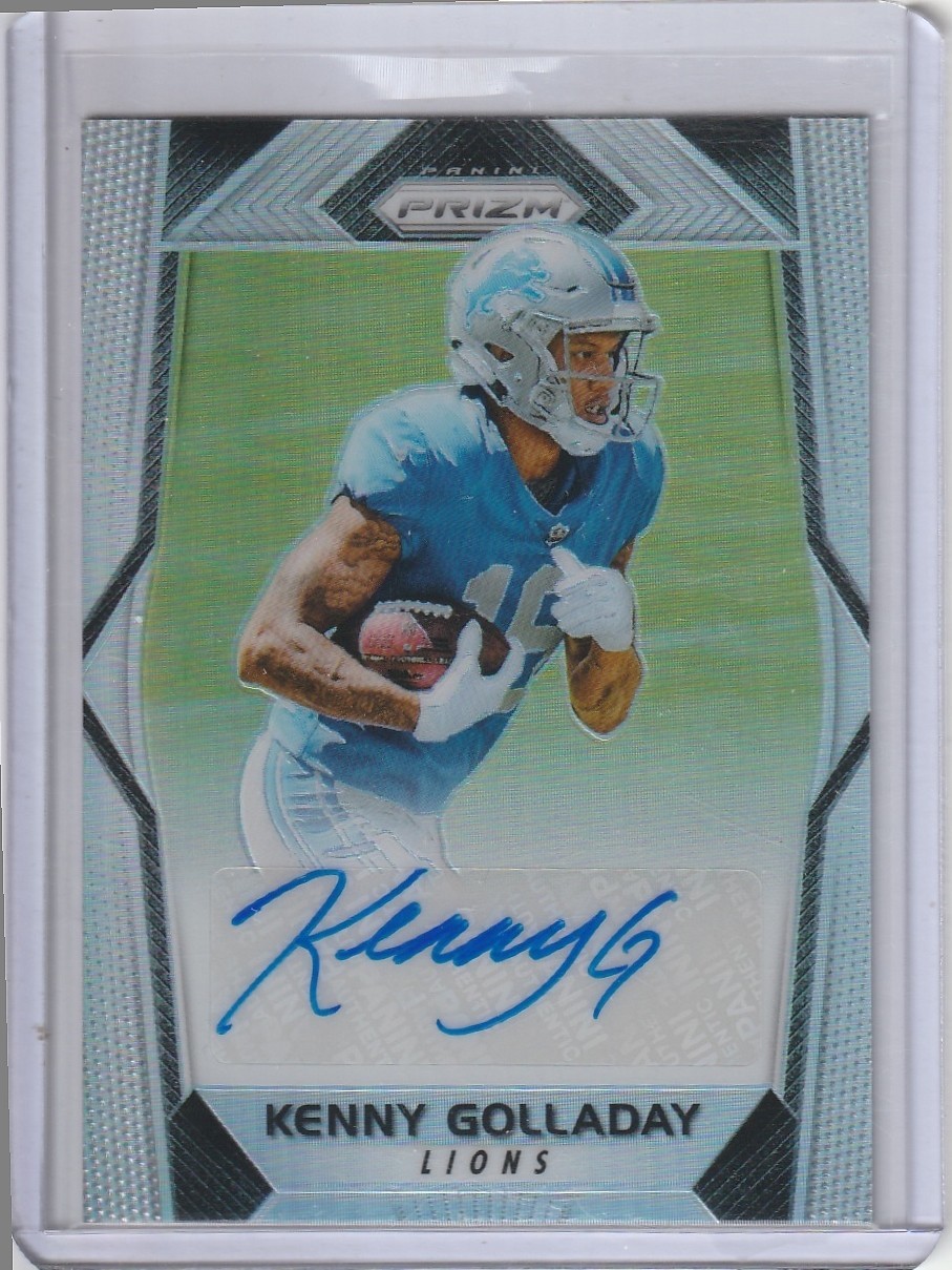 Kenny Golladay Panini Flawless Rookie Autograph #RAKG Silver