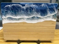 Ocean Waves Design Charcuterie Boards