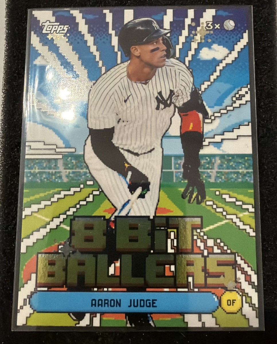 Aaron Judge 2026 Topps Celebration 8 Bit Ballers #8B-10 New York 