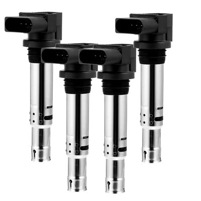 4x Set Zündspule für Skoda Audi  A2 A3 VW Polo 9N Touran Golf 1,4 1,6 TSI TFSI