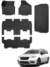 XPE Floor Mats Cargo Liner Trunk Carpet for Chrysler Pacifica Hybrid 2017-202...