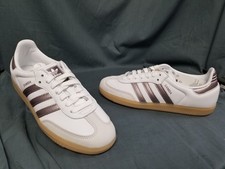 Adidas Samba OG W White Coffee Metallic KK2504 Women's Size 7.5 NEW NO BOX