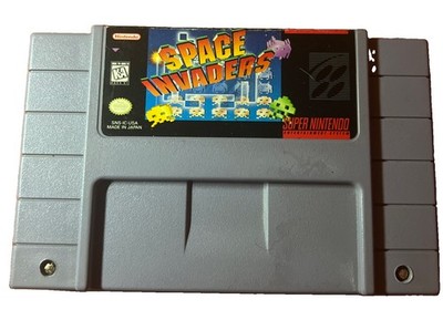 Space Invaders (Super Nintendo, 1992) SNES Cartridge Only - Authentic - Tested