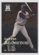 1999 Skybox Molten Metal Garret Anderson #58 8d2