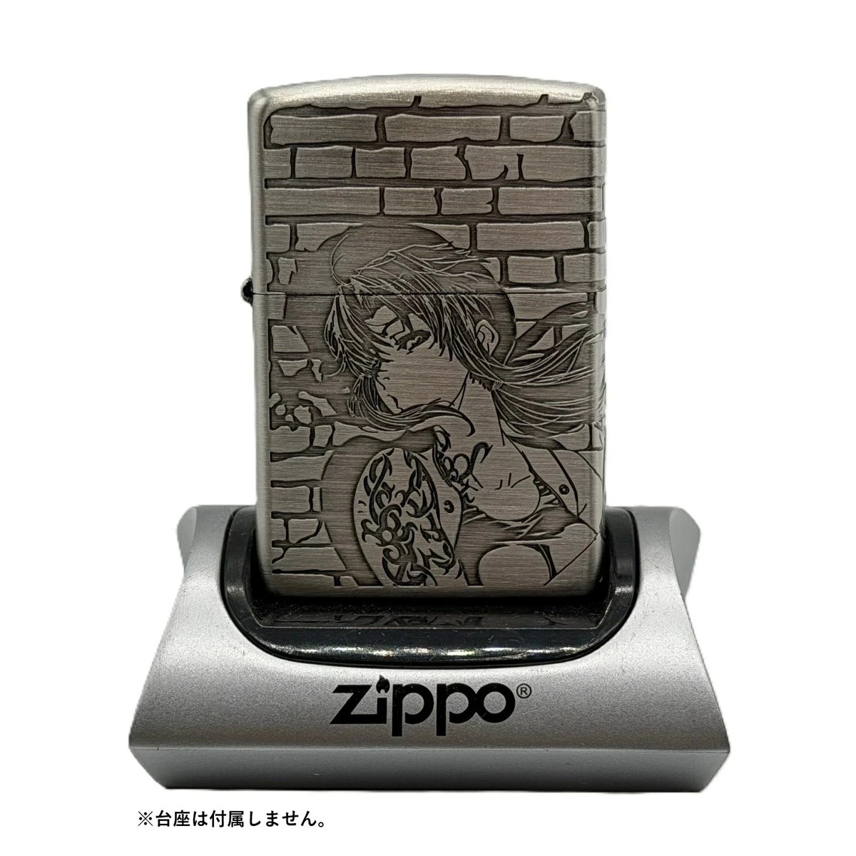 BLACK LAGOON ZIPPOセット Zippo Black Lagoon Revy Silver Etching Double Sided Processing