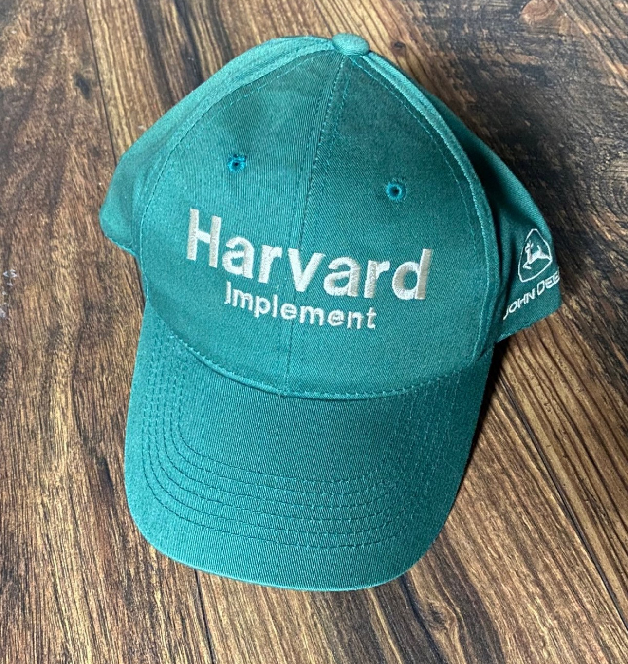 Harvard Implement John Deere Cap Green Adjustable… - image 1