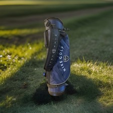 NIKE Youth Golf Bag Birdie Blue Junior BG0074 Blue 27" Tall 3-Way Carry Stand