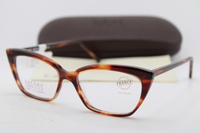 NEW JEAN LAFONT ISSY & LA OFFICE 5175E HAVANA BROWN AUTHENTIC EYEGLASSES 53-15