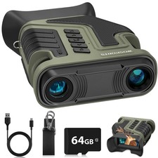 4K Night Vision Goggles - 48MP Photo, up to 80x Magnification, 10X Optical  ...