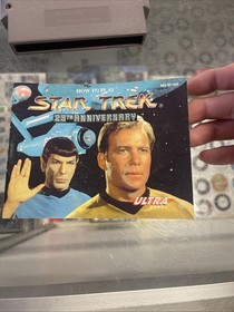Star Trek 25th Anniversary (Nintendo, NES, 1992) Cartridge & Manual- WORKS