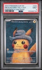 2023 POKEMON SVP EN-SV BLACK STAR PROMO #085 PIKACHU WITH GREY FELT HAT PSA 9