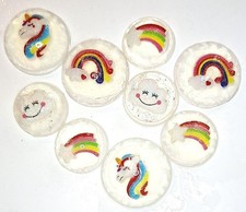 New Unicorns Rainbows Vegan Soap Gift Set for Bath Hypoallergenic Made in USA