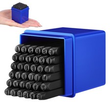  1 Set Number Letter Metal Punch Kit For Engravers Woodworkers Jewelry Makers