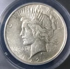 1922 peace silver dollar anacs au 50 vam 12a moustache top 50 multiple errors