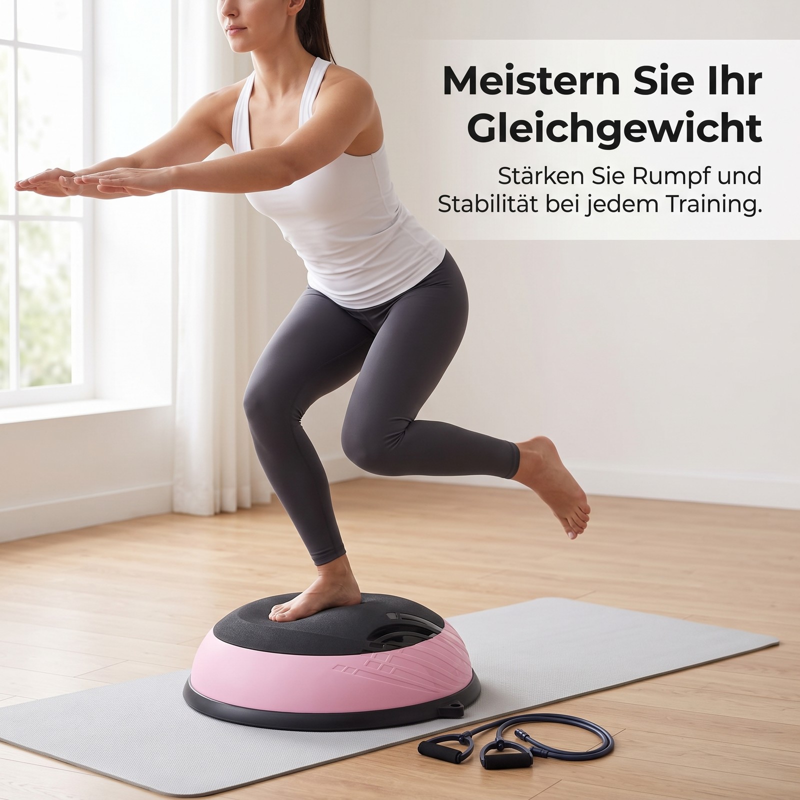 Gleichgewichtsboard Halbkugel für Fitness - für Übungen | für Core