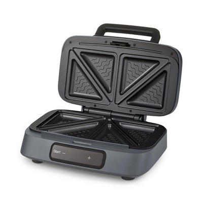 Morphy Richards GRILLX Toast Sandwichmaker, Antihaft Easy Grillx, Schwarz 