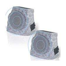 2-Pack Solar Powered Rock Speakers Outdoor Water-Resistant with 3 M... Fast Ship