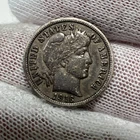 1916 Barber Dime. 90% Silver.  Nice Higher Grade Old US Coin!
