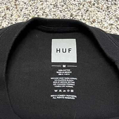 HUF South Park Graphic T Shirt Mens Medium Black Towelie