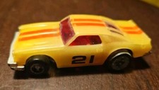 TCR GLOW IN THE DARK CHEVELLE SLOTLESS CAR 1977. TESTED F56