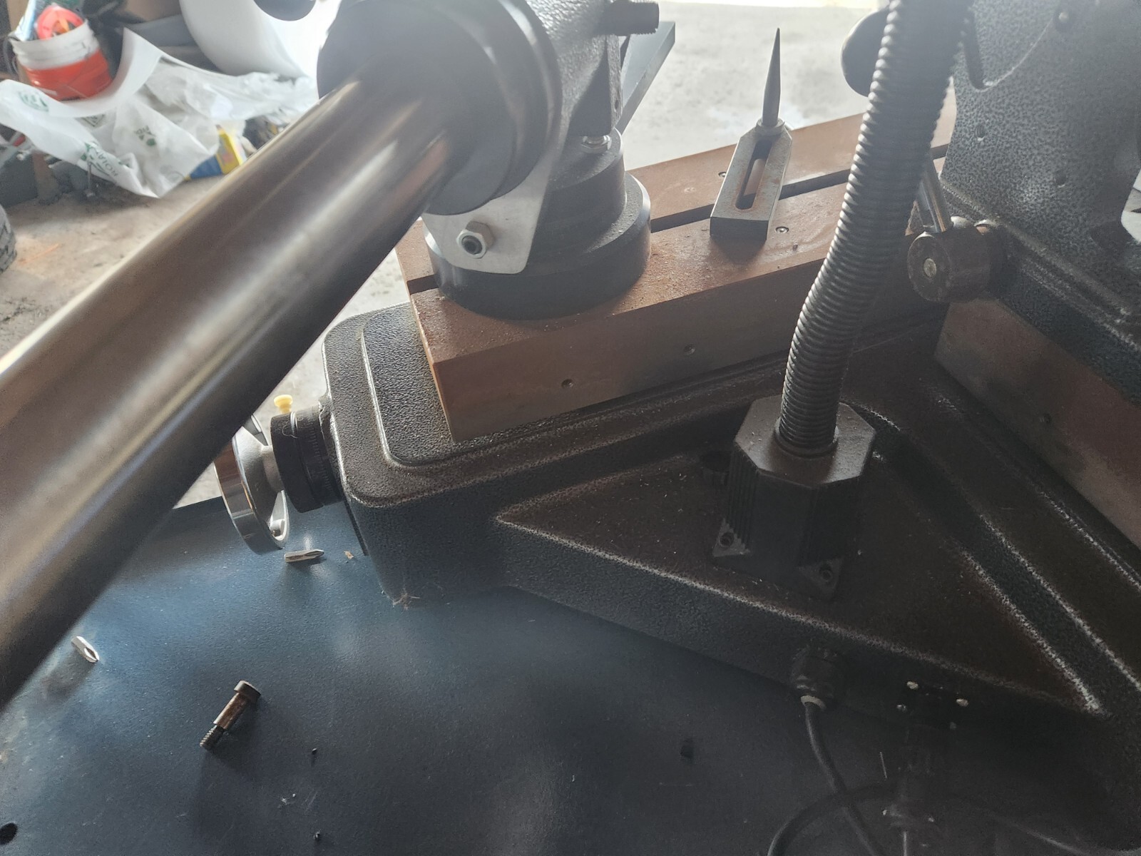 CUTTERMASTER MG30 END MILL SHARPENER w/Z AXIS RISER & PNEUMATIC FINGER