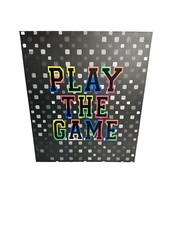 Play The Game on Black 2-Pocket Paper Folder 12x10  Top Flight