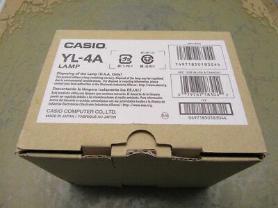 casio yl-4a projector lamp bulb [4*O-16.75]