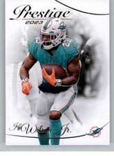 2023 Panini Prestige #183 Jeff Wilson Jr. Miami Dolphins