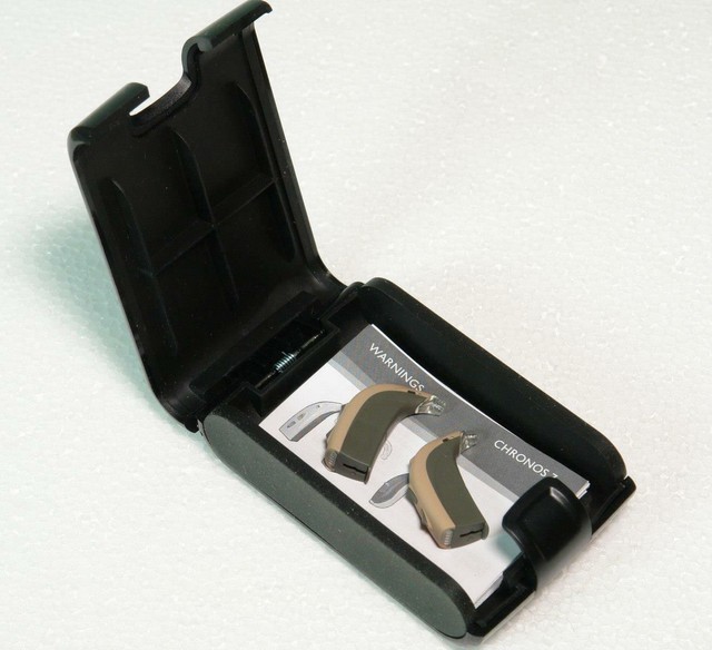 Pair of Bernafon Chronos 7 Cn7 C Behind The Ear BTE Hearing AIDS for