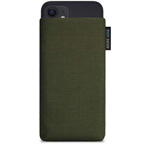 Adore June Classic Verde-Oliva Custodia Compatibile con iPhone 13 (x7L)