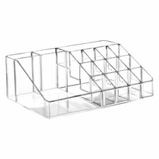 Acrylic Makeup Organizer, Cosmetic Storage, Multi-Tier Display Tray