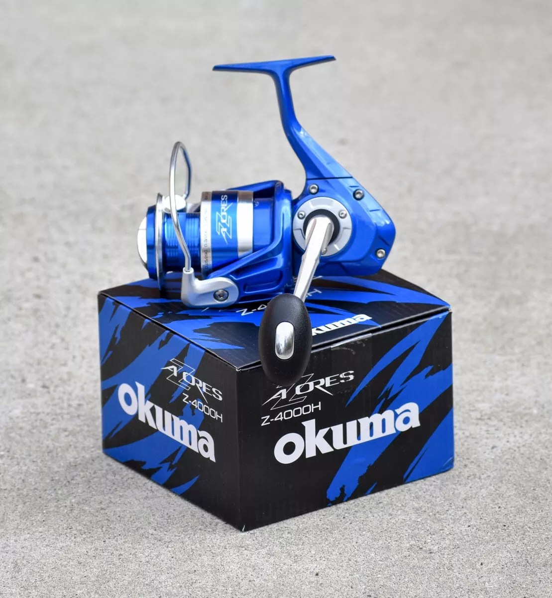 Okuma Z-4000H-Blue Azores Spinning Reel