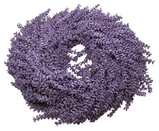 Artificial Lavender Wreath, Farmhouse Décor, 16 Inches 