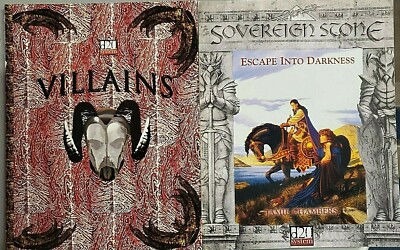 Sovereign Stone- Sanctuary + Villain's Source book D20 New