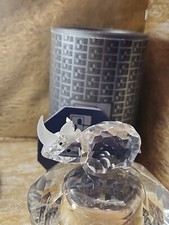 Boxed Swarovski Figur  Nashorn 7622 NR 070 000 - Ovp Zertifikat - Top Zustand 