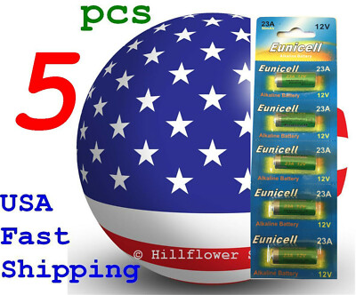 5 Pcs 23A A23 AI MN21 MN23 GP23 23AE 23GA Bulk 12V Alkaline - Foto 3