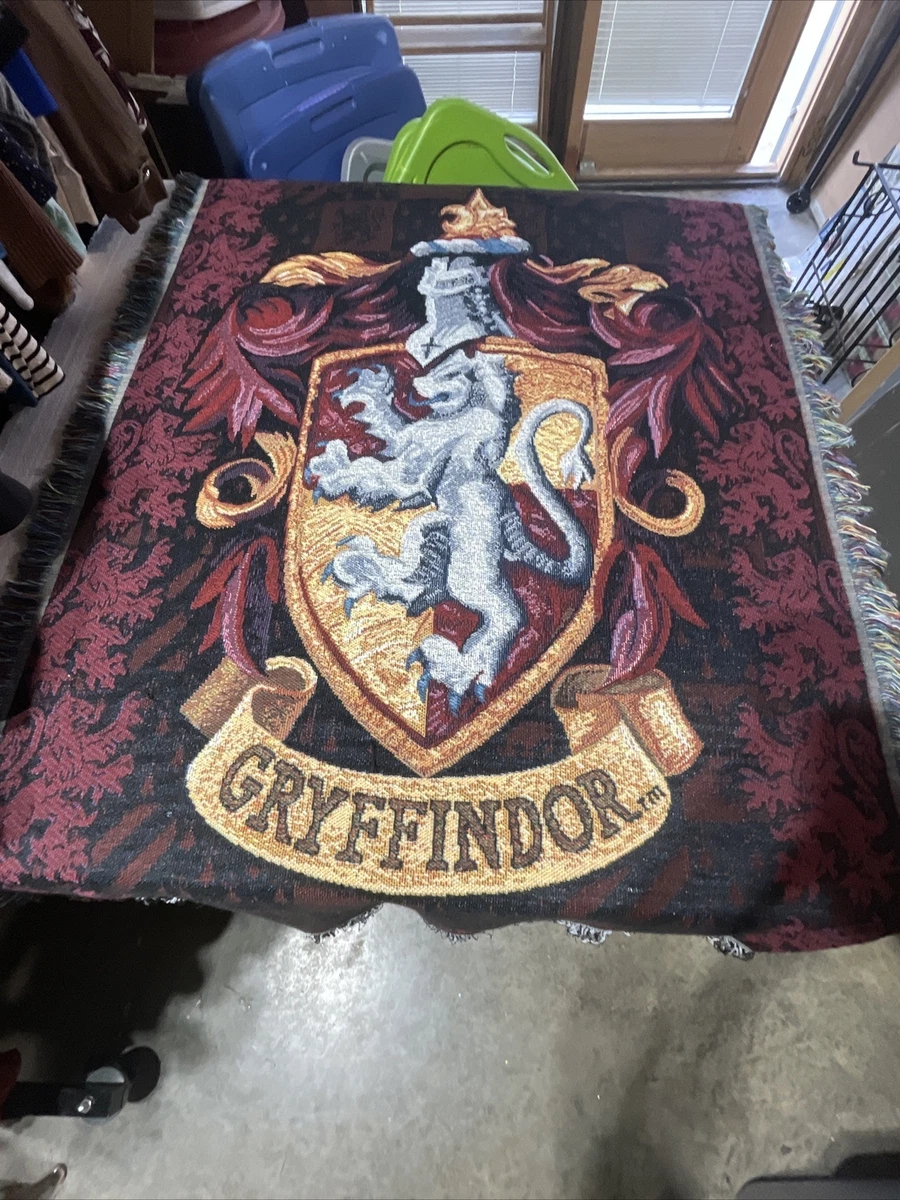 Harry Potter Gryffindor Woven Tapestry Throw Blanket Wall Hanging
